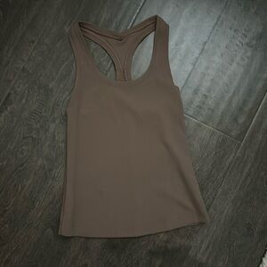 Lululemon tanks top brown